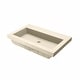 preview thumbnail 76 of 84, 30" NativeStone Trough Drop-in Rectangular Bathroom Sink - 30x19x5.5 Sand - No Faucet Hole