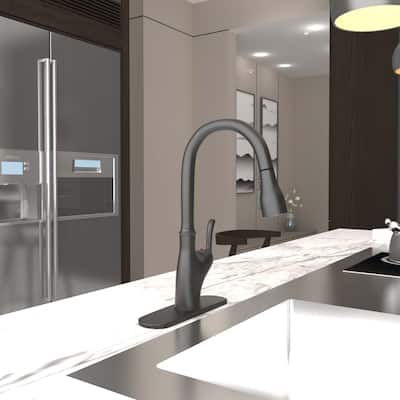 GIVINGTREE Pull Down Touchless Single Handle Kitchen Faucet with MotionSense