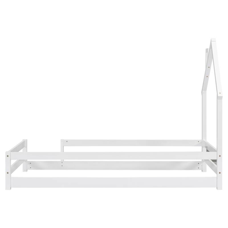 WW Twin Size Wood bed