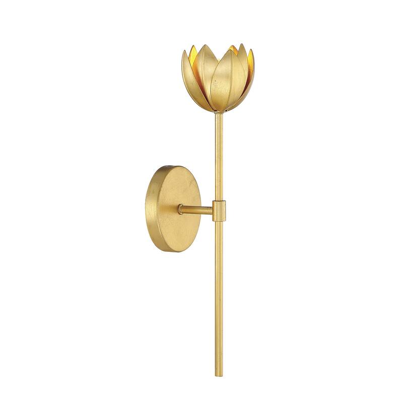 Meridian M90081 19" Tall LED Wall Sconce - True Gold