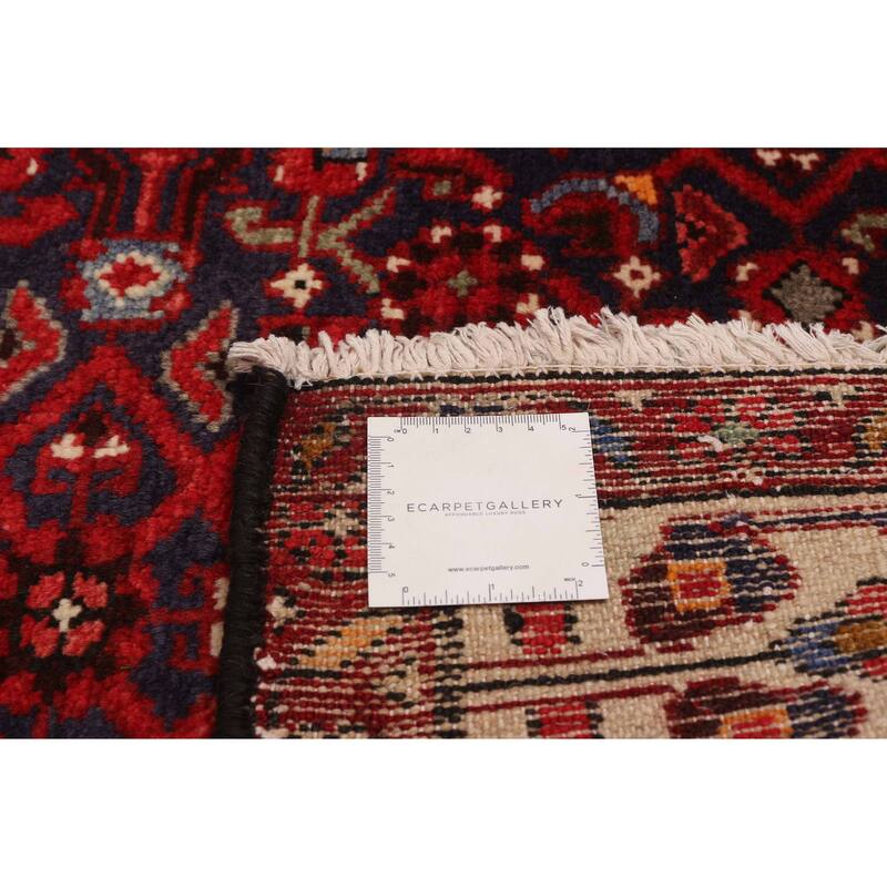 ECARPETGALLERY Hand-knotted Andelz Navy Wool Rug - 4'4 x 14'1