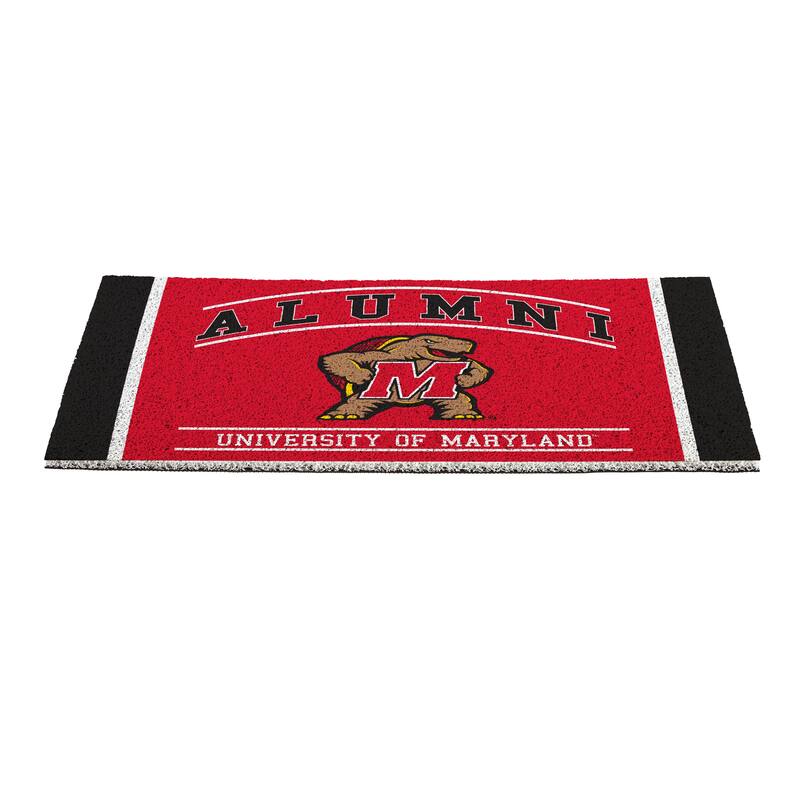 28 in. x 16 in. University of Maryland Alumni Full Color PVC Door Mat