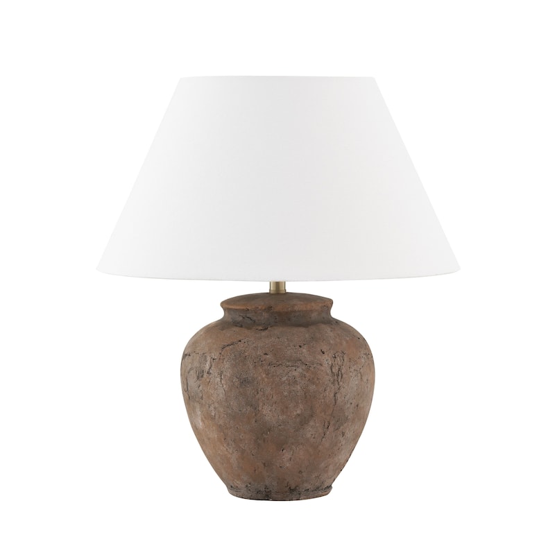 Rhodes 16" Table Lamp with Fabric Shade