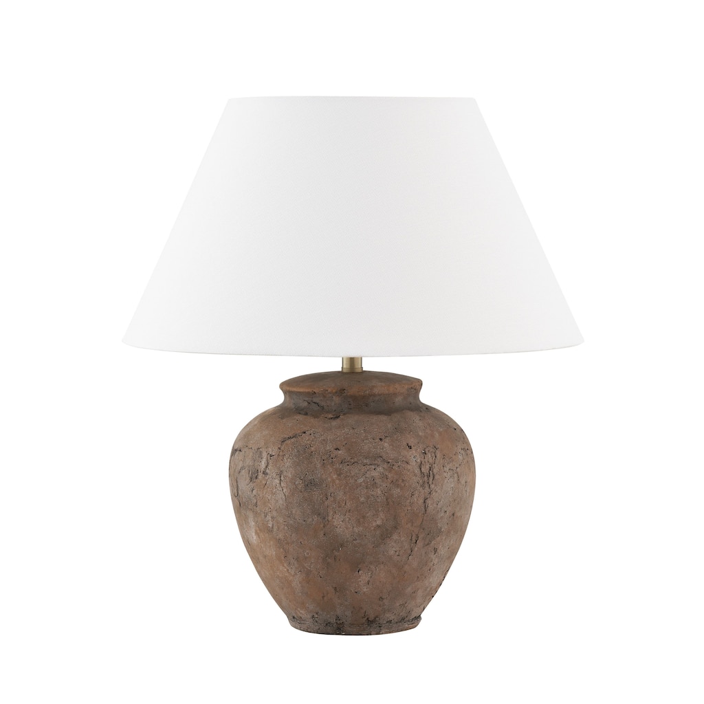 Rhodes 16" Table Lamp with Fabric Shade
