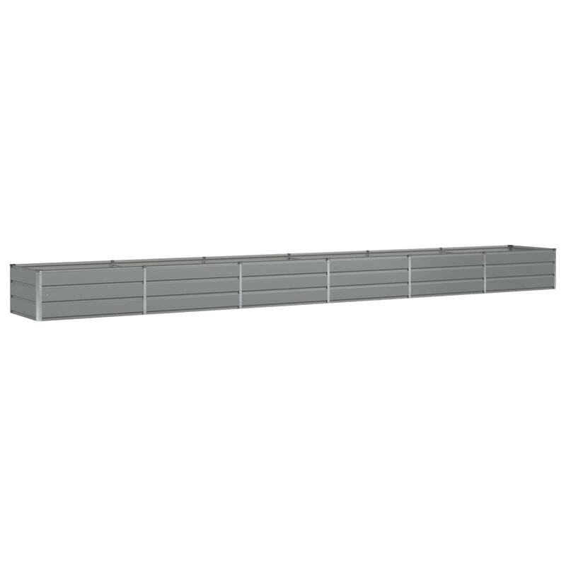vidaXL Planter in Steel - 62.99 x 31.50 x 17.72