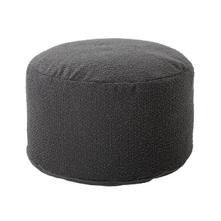Allan Andrews Foot Pouf Barbet Charcoal