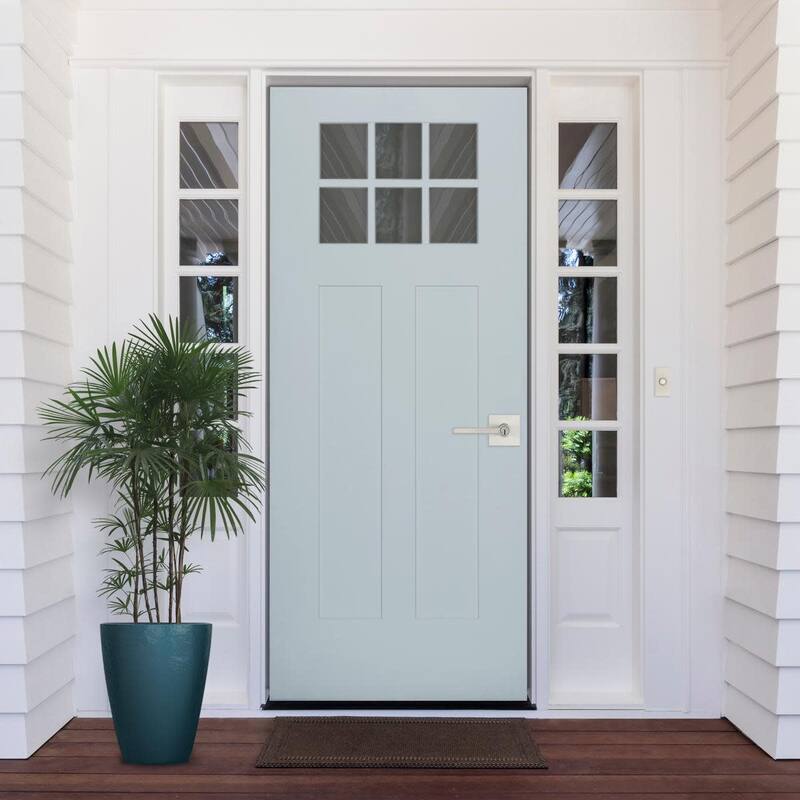 Kwikset Halifax Single Cylinder Keyed Entry Door Lever Set with Square