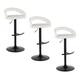 Option White Faux Leather