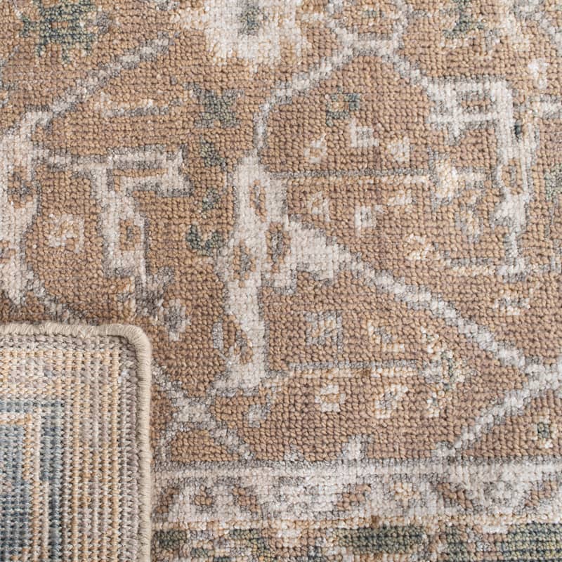 SAFAVIEH Hand-knotted Maharaja Cheon Traditional Oriental Viscose Rug