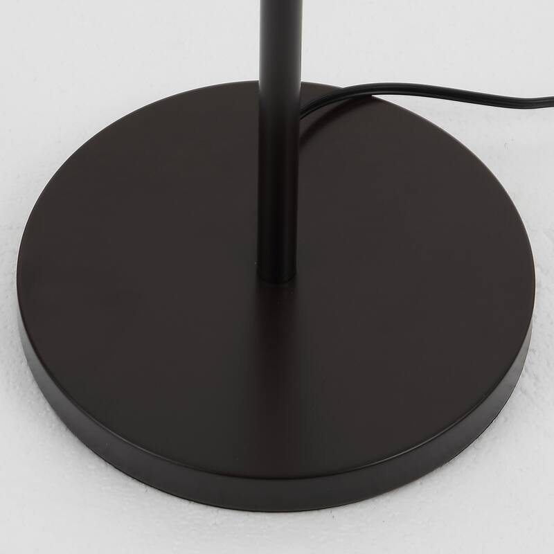 65.4" Modern 2-Light Cone Shade Floor Lamp with Pull Chains