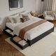 preview thumbnail 101 of 190, Barcelona Panel Platform Bed with Storage Drawers