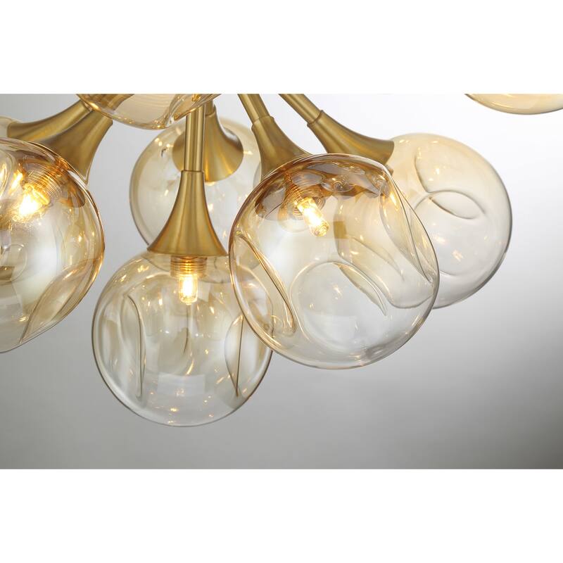 Savoy House 1-7934-16 Matisse 16 Light 22" Wide Sputnik Chandelier