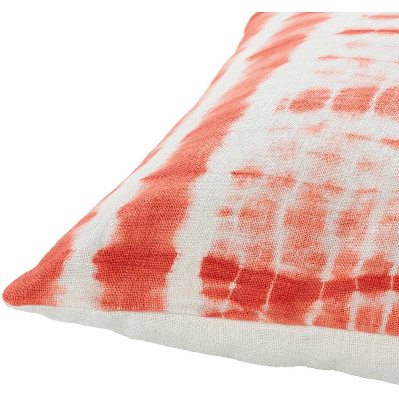 Artistic Weavers Saran Tie-Dye Striped Cotton 14x22-inch Lumbar Throw Pillow