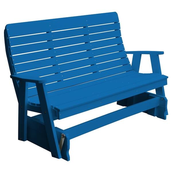 slide 2 of 14, Poly 4' Winston Glider Blue
