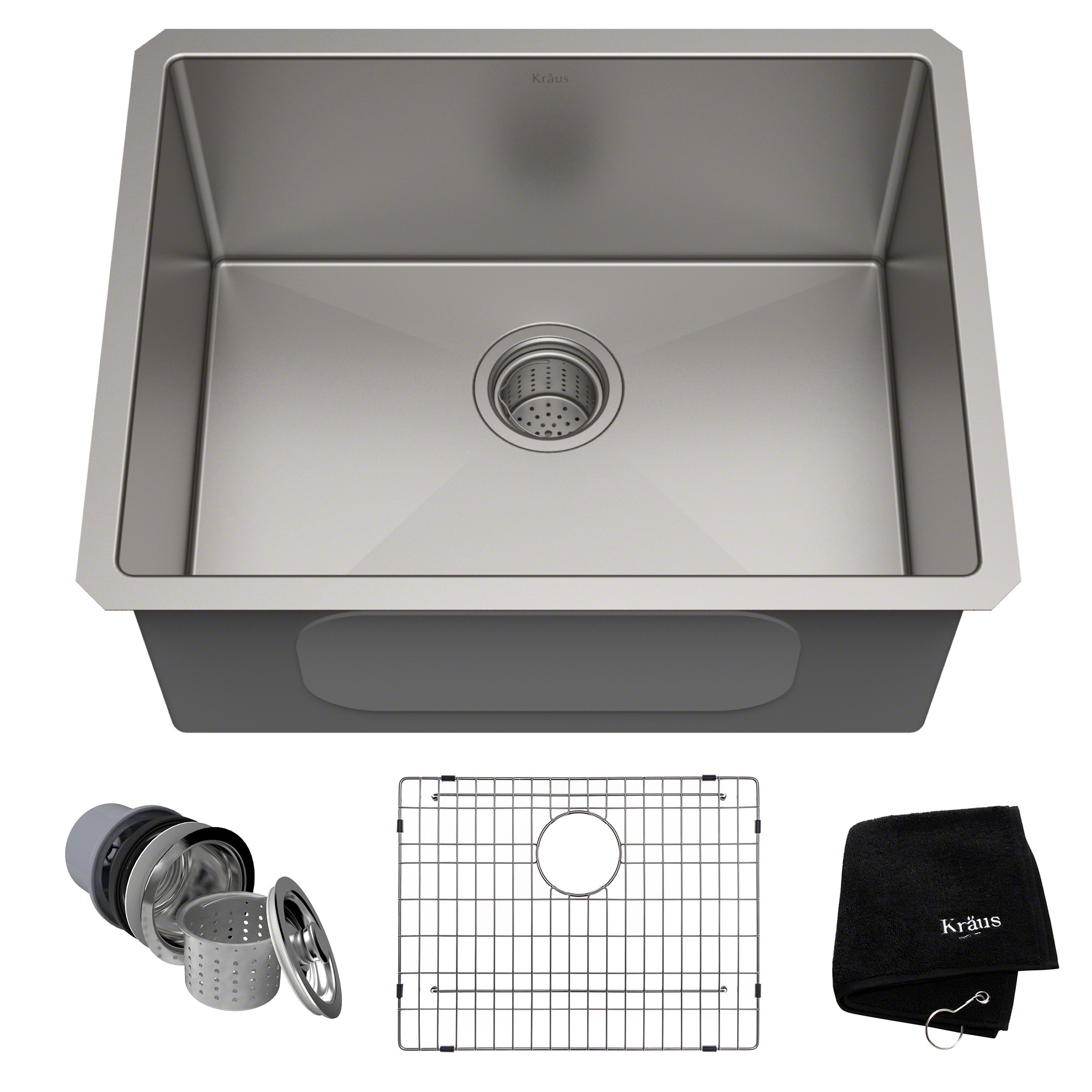 KRAUS Standart PRO Stainless Steel 23 inch Undermount Kitchen Sink On  Sale Bed Bath  Beyond 3730988