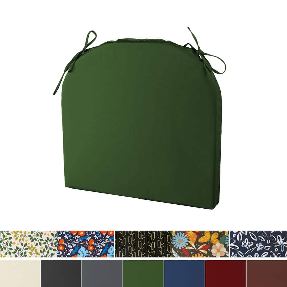 Set of 4 Solid Soft Outdoor Patio Deep Seat Cushion