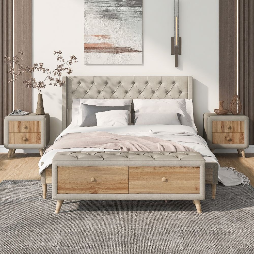 Midden Beschrijving behalve voor Buy Beige Bedroom Sets Online at Overstock | Our Best Bedroom Furniture  Deals