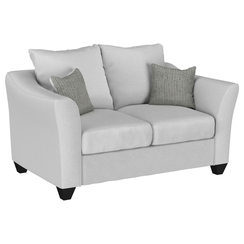 Salizar Upholstered Flared Arm Loveseat - 60" x 37" x 39"