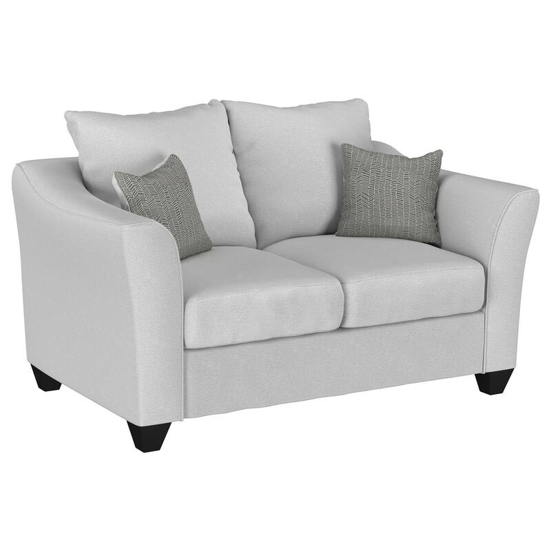 Salizar Upholstered Flared Arm Sofa Set