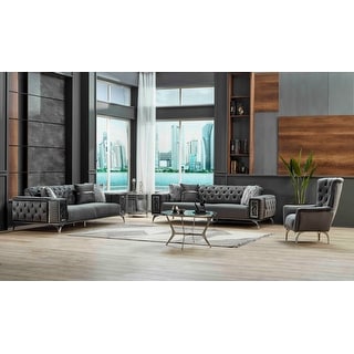 Sprint One Sofa One Loveseat One Chair Living Room Set - Bed Bath ...