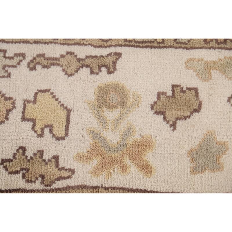 Oushak Oriental Area Rug Handmade Bedroom Wool Carpet - 9'1"x 11'11"