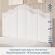 preview thumbnail 25 of 25, VECELO Modern Upholstered Platform Kids Bed with Adjustable Headboard,Twin Size Bed Set of 2