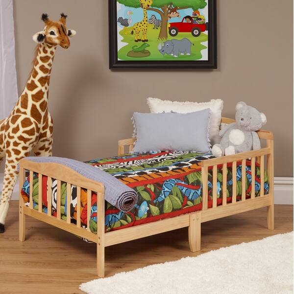 slide 2 of 5, Blaire Toddler Bed Natural suitable for kids'bedroom Natural