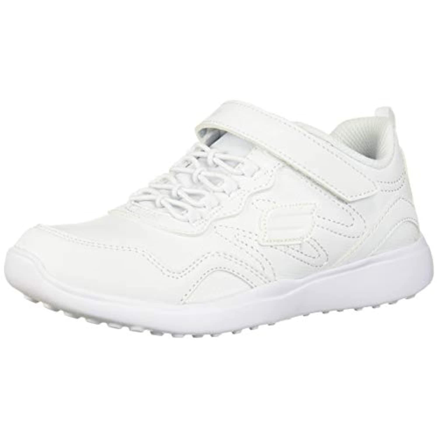 girls white skechers