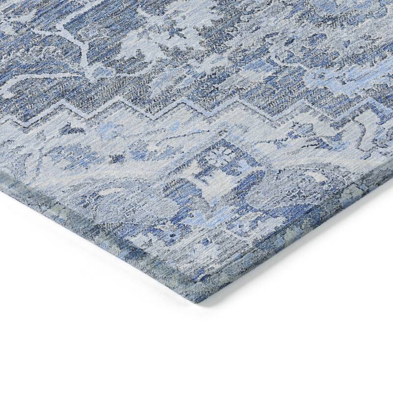 Machine Washable Indoor/ Outdoor Chantille Traditional Boho Rug