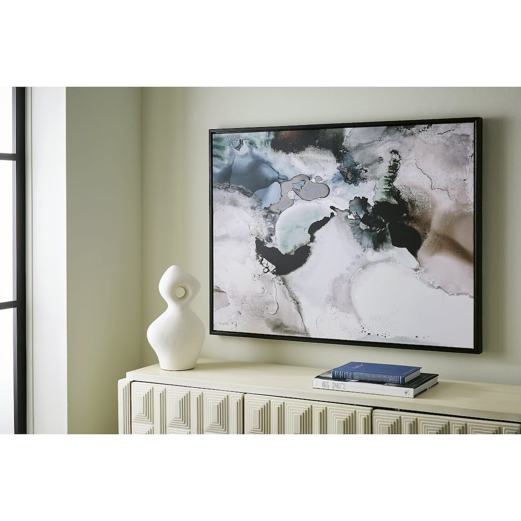 Signature Design by Ashley Mellrey Black/White/Gray Wall Art