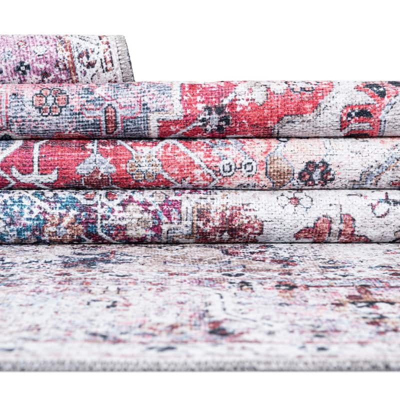 Traditional Tira Collection Area Rug