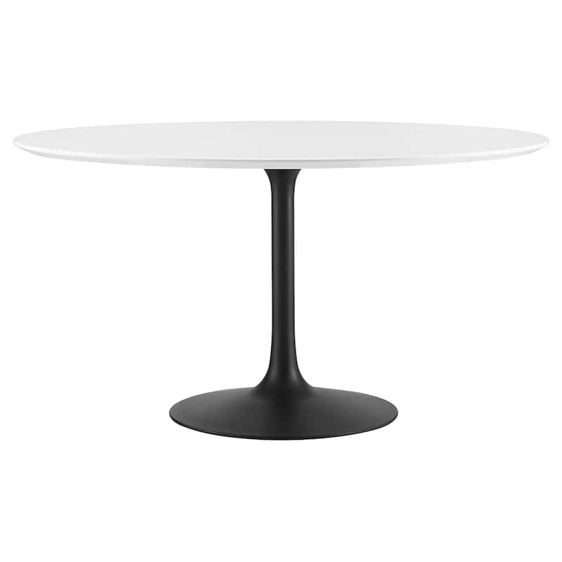 54" Round Wood Dining Table