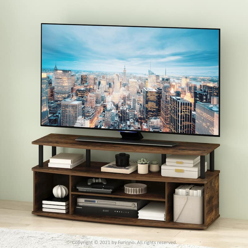 Furinno JAYA Large Entertainment Center Hold up to 55-IN TV