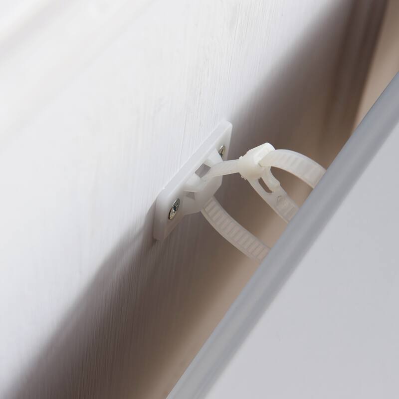 Leick Home Coastal Two Drawer Double Hall Console Sofa Table with Shelf