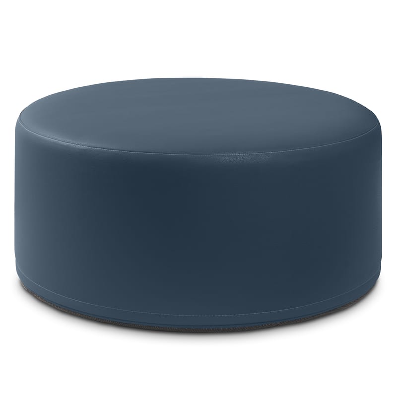 Jaxx Candler Round Couch Ottoman Large Coffee Table & Foot Rest