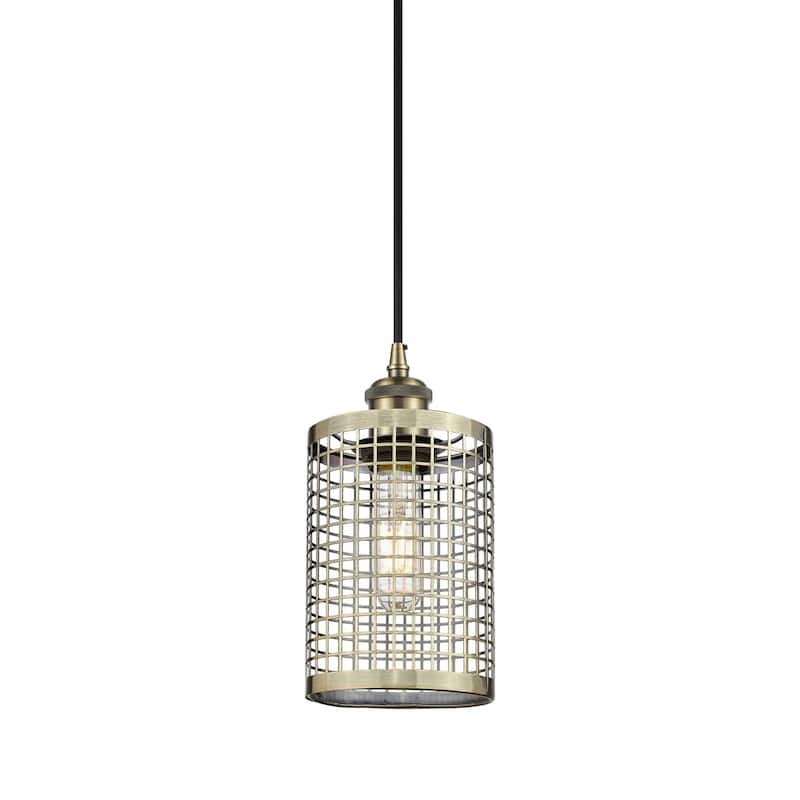 Innovations Lighting 516-1P-10-5 Nestbrook Pendant Nestbrook 5" Wide - Antique Brass
