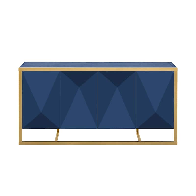 Modern Sideboard with Unique Metal Legs