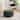 31.3"W Round Storage Ottoman, Footstool with Reversible Lid,Coffee Table,Metal Legs