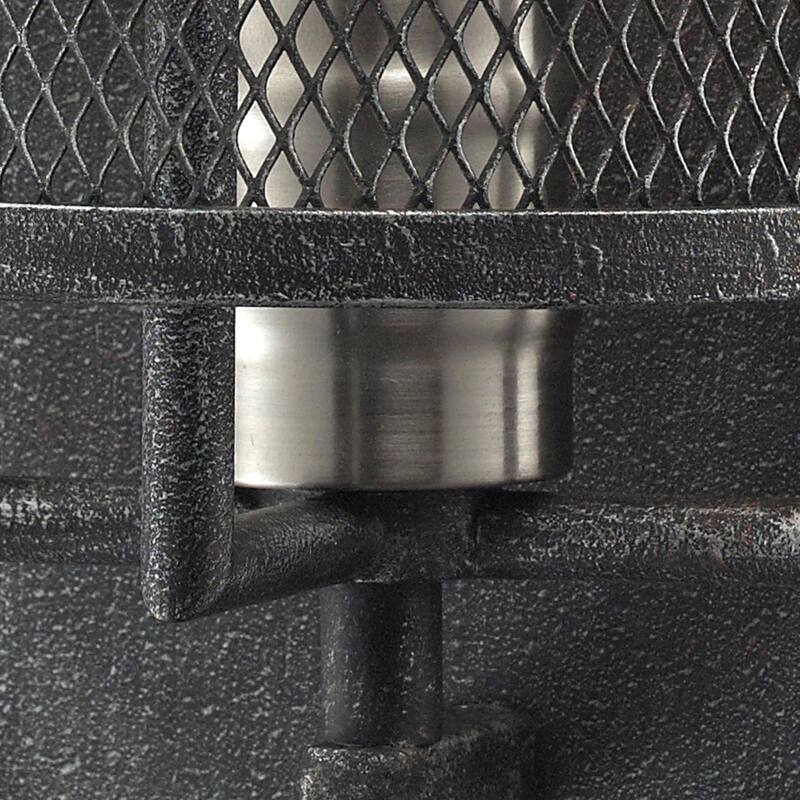 Elk Home Slatington Brushed Nickel With Metal Shade 1 Light Sconce