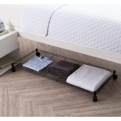 Suprima® Rolling Underbed Storage Shelf by DormCo