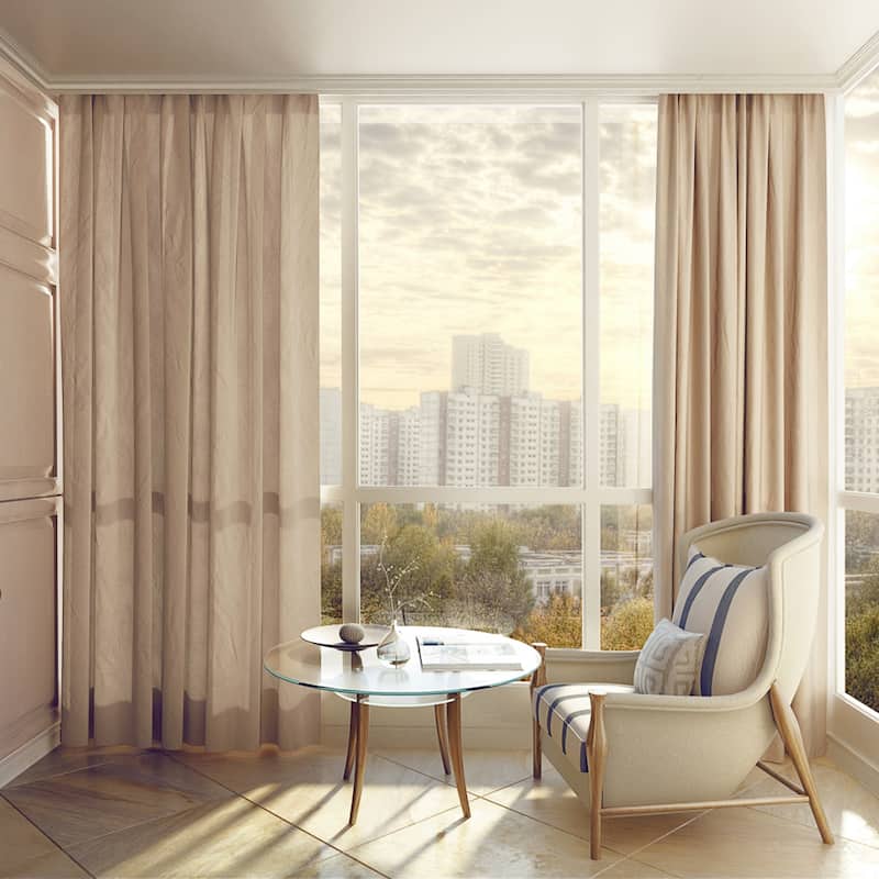 Curtain Hooks Metal Pin-On Drapery Hooks for Window Curtain Bronze Tone 20 Pcs - Bronze Tone