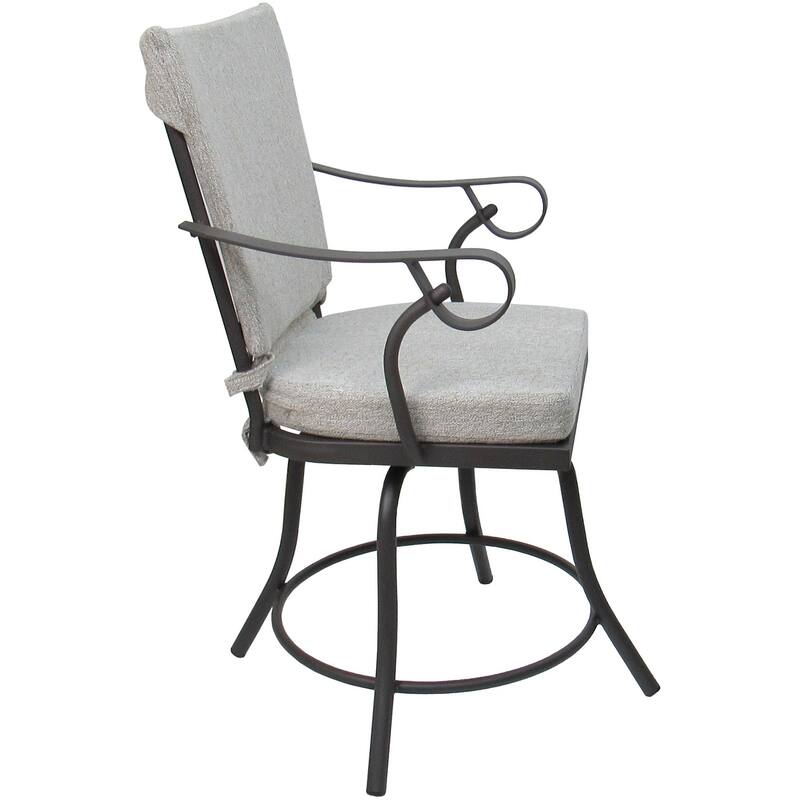 Outdoor or Indoor Patio Swivel Dining Chair - Jamey