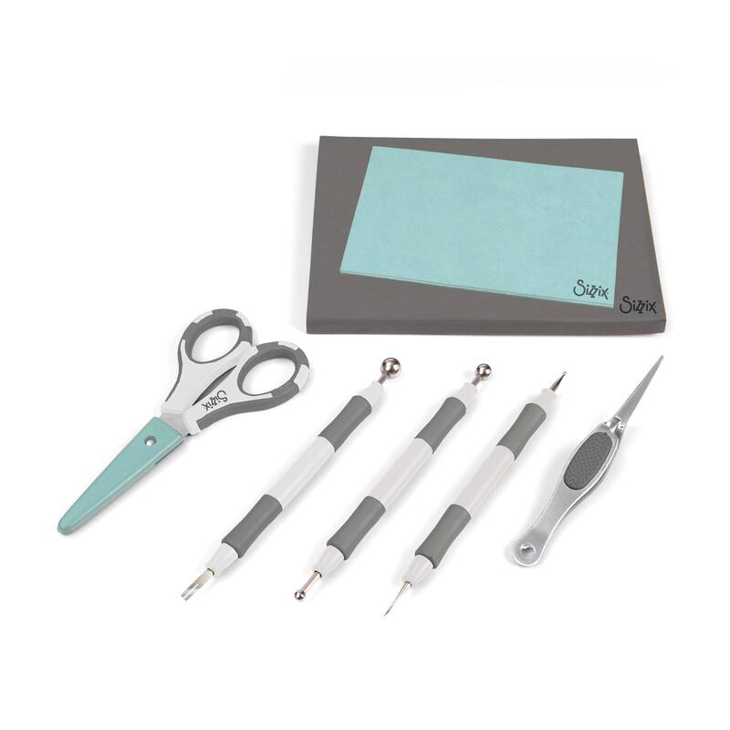 Sizzix Big Shot Switch Plus Starter Kit (White) w/ Paper Sculpting Kit