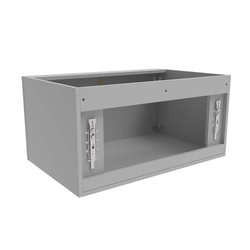 Alpine 30" Wall Mounted Bathroom Vanity (Base Only)
