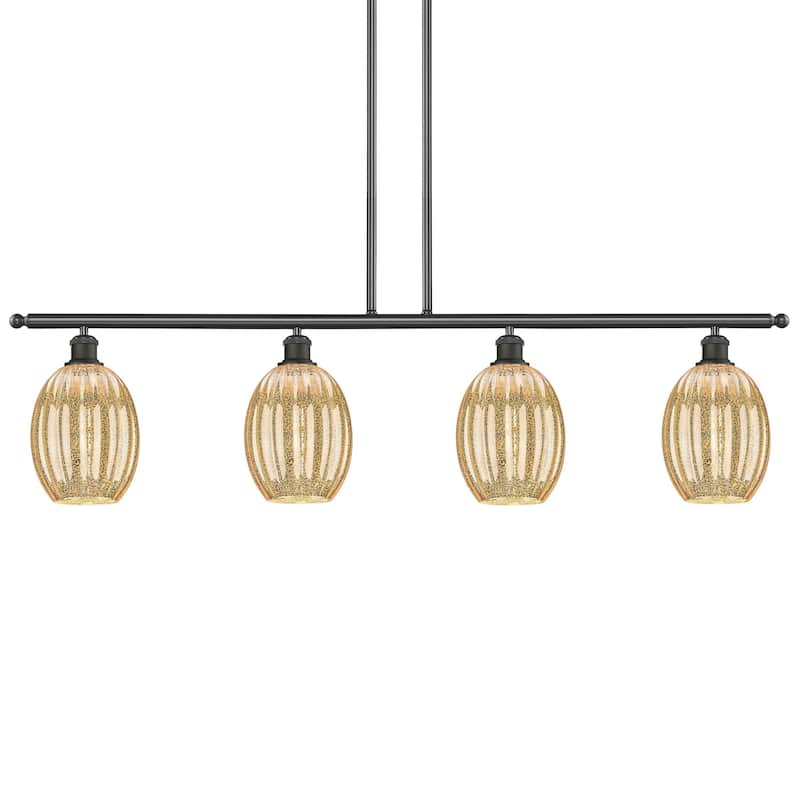 Innovations Lighting 516-4I-12-48 Preston Linear Preston 4 Light 48" - Oil Rubbed Bronze / Mercury