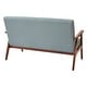 preview thumbnail 19 of 22, Carson Carrington Karkkila Mid-Century Settee Loveseat