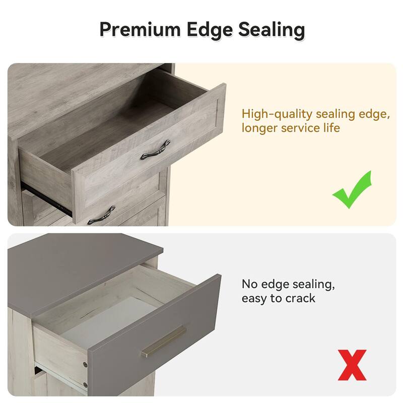 Dresser for Bedroom with 5/6 Drawers