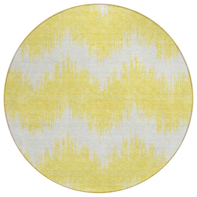 HomeRoots Chevron Transitional Rectangle Outdoor Rug