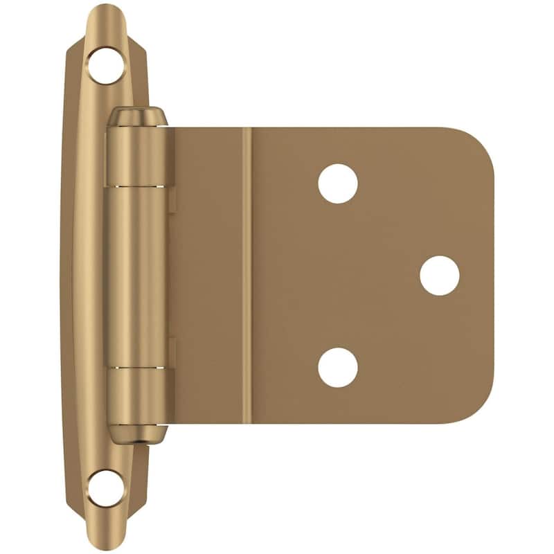Amerock BP3428 Functional Hardware 3/8" Inset Surface Mount Cabinet - Champagne Bronze - Champagne Bronze