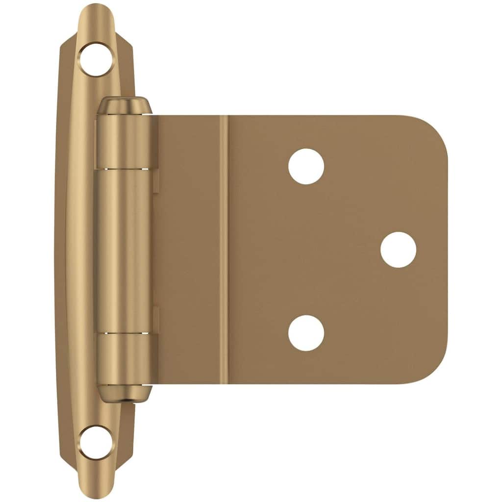 Amerock BP3428 Functional Hardware 3/8" Inset Surface Mount Cabinet - Champagne Bronze